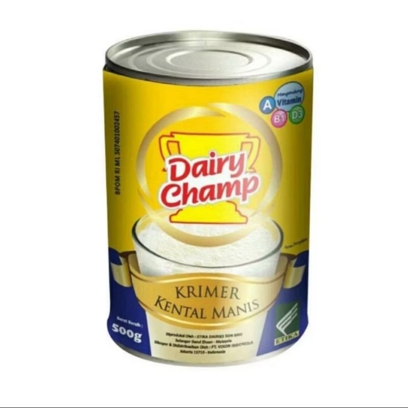 

SUSU DAIRY CHAMP KENTAL MANIS 480 GRAM