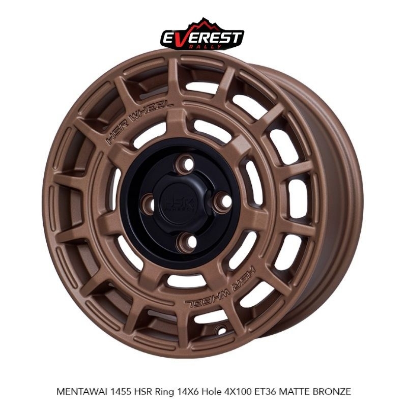 Velg Racing Hsr Mentawai Ring 14 Buat Brio.agya dll