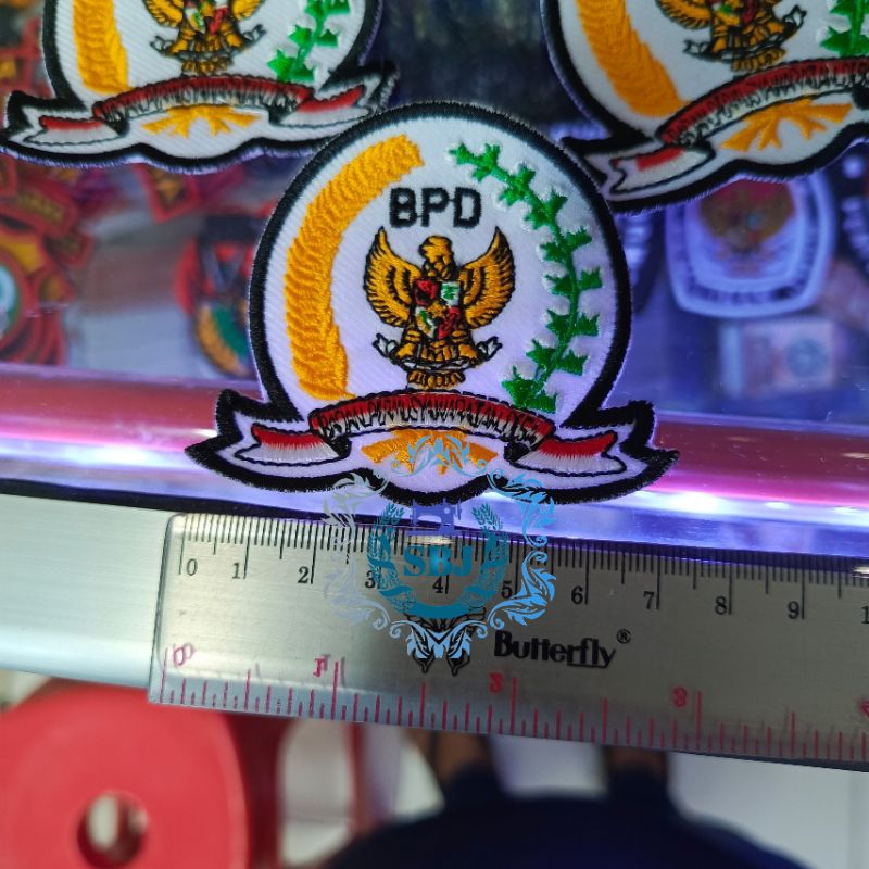 LOGO BPD LOGO BORDIR BPD isi 5 pcs