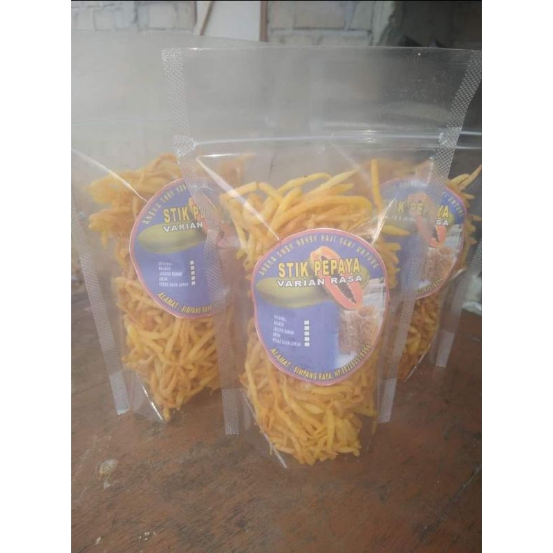 

stik pepaya krispi dan balado 1kg