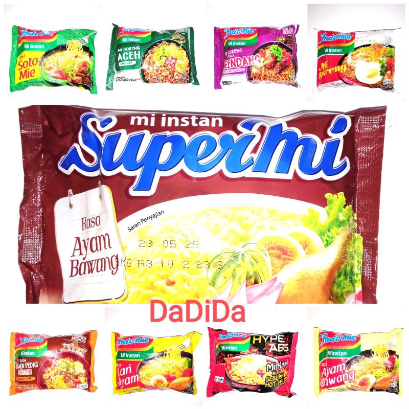 

Indofood mie instan Indomie aneka rasa