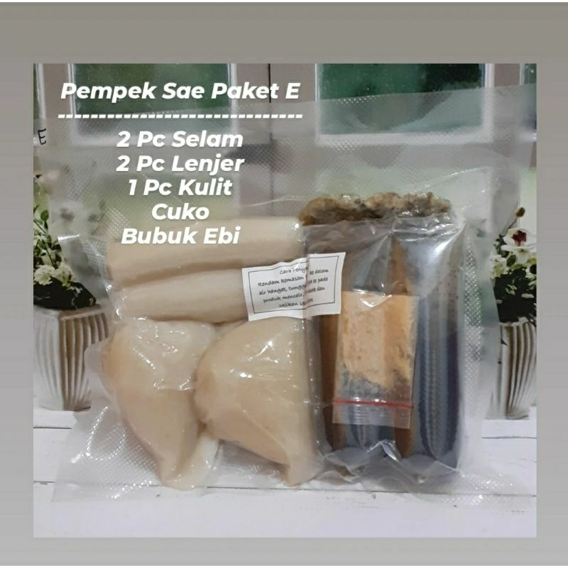 

Pempek Sae Paket E
