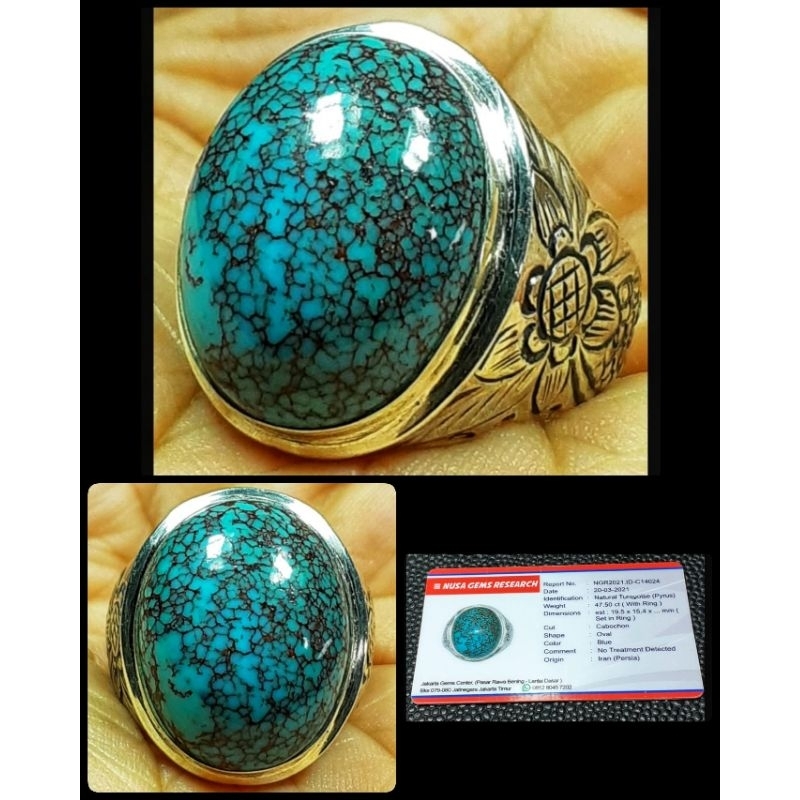 PIRUS JENONG JUMBO PERSIAN + RING PERAK TEBAL