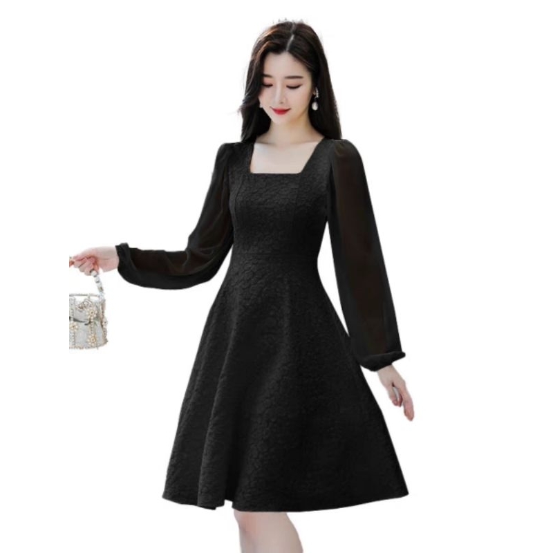 Dres import hitam Korea