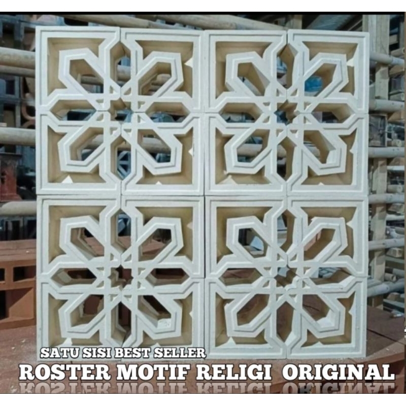 ROSTER BETON MINIMALIS/ROSTER MOTIF MASJID RELIGI