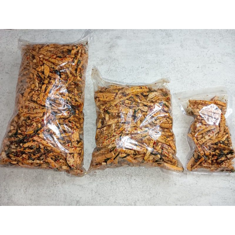 

Basreng Pedas Daun jeruk 1kg