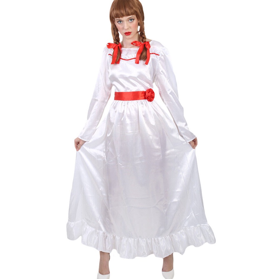 Kostum Anabel Cosplay Boneka Annabelle Costume dewasa Adult All size Halloween