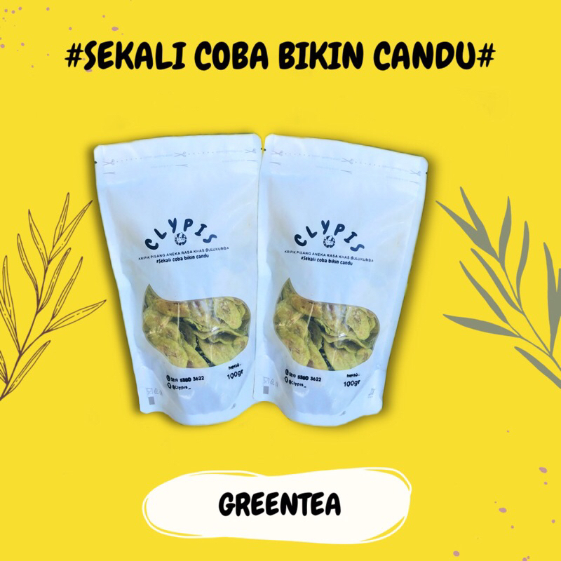 

Kripik pisang GreenTea