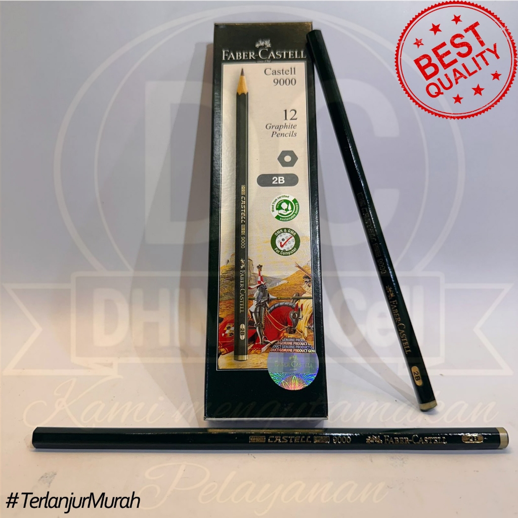 

Pensil 2B Faber Castell / Pensil komputer 2B