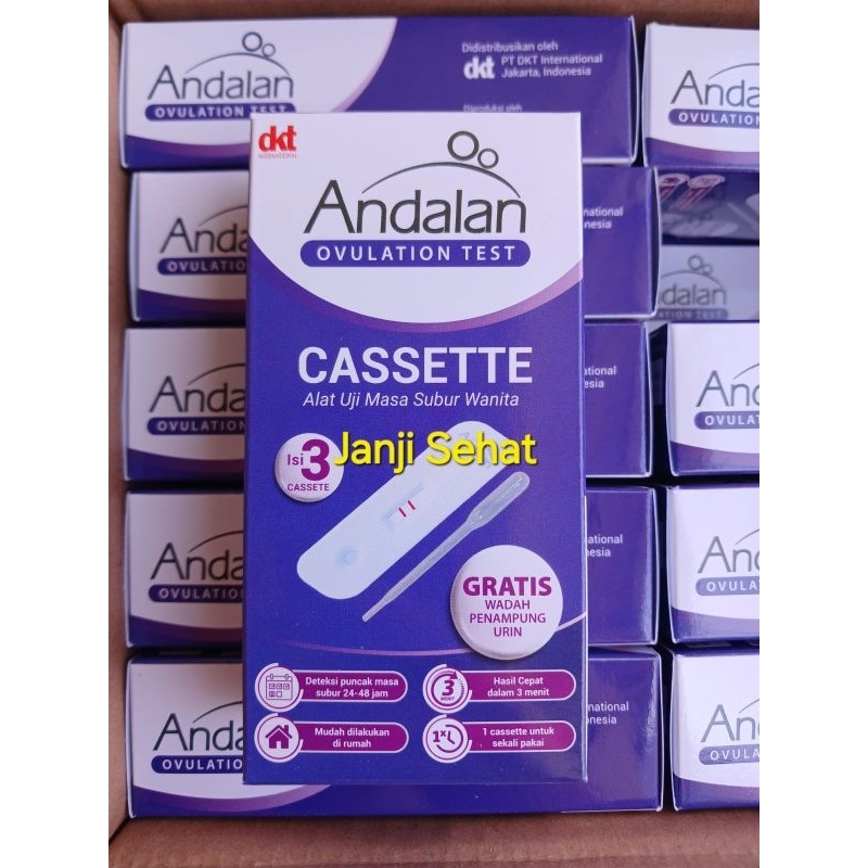 Andalan Ovulation Test Kit-Alat uji masa subur pada wanita