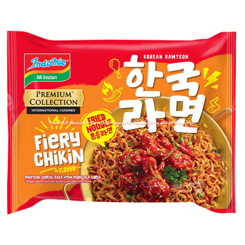 

Indomie 94gr Premium Collection Fiery Chikin Mie Goreng Rasa Ayam Pedas Korea Spicy Ramyeon Mie Kuah Rasa Sup Jamur Pedas K-rose Mie Goreng Rasa Saus Rose