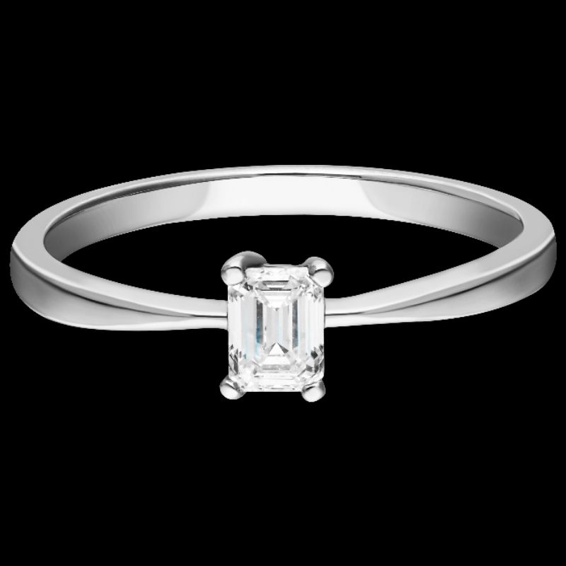 Emerald Cut Lab grown Diamond Ring - Olho