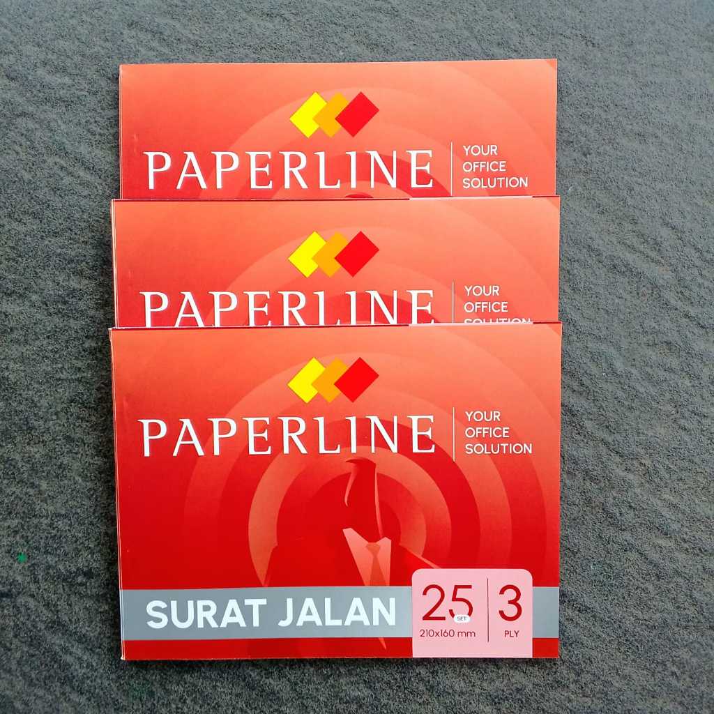 

Nota B3 Paperline Surat Jalan 3 Ply ( Pak ) [ Original ]