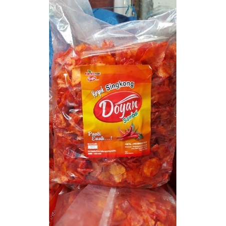 

Keripik Singkong Sambal Balado Full Bumbu 1kg Singkol Sambalado Full Bumbu Pedas