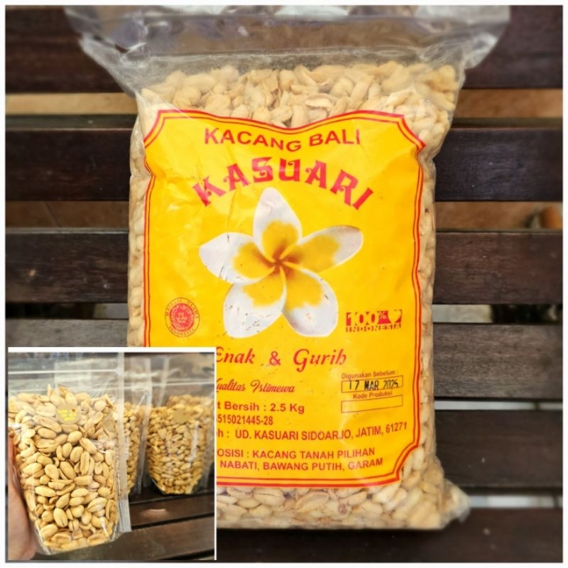 

Kacang Bali Kasuari Repack 400 gram