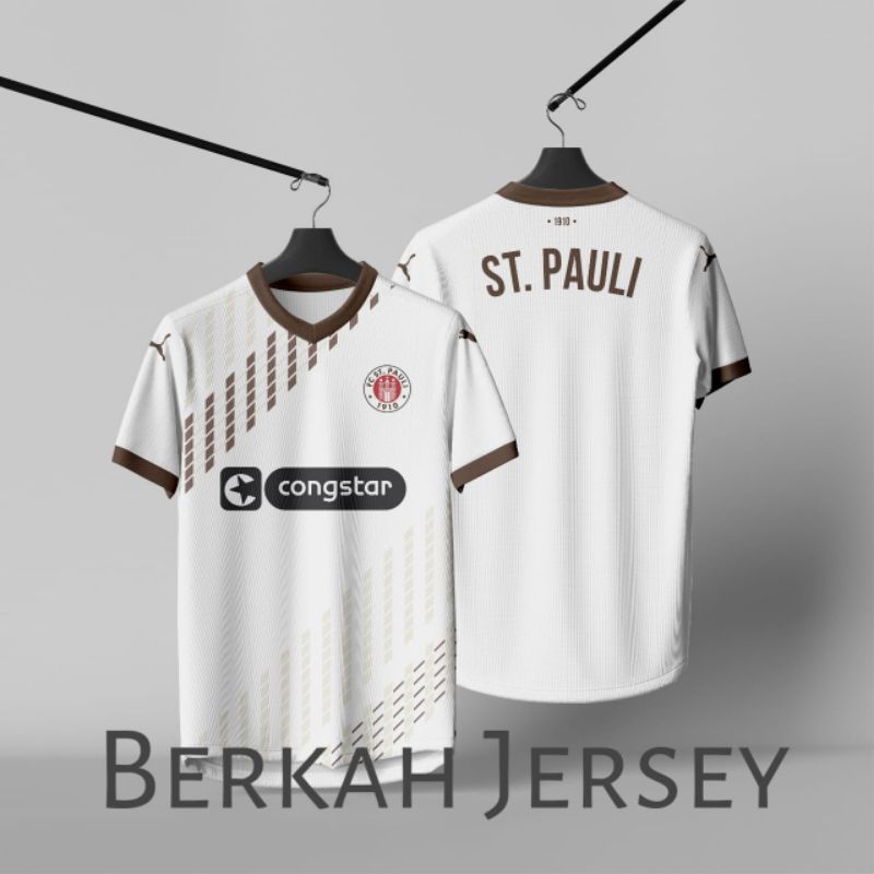 Jersey ST Pauli away 2024 2025 Fullprinting