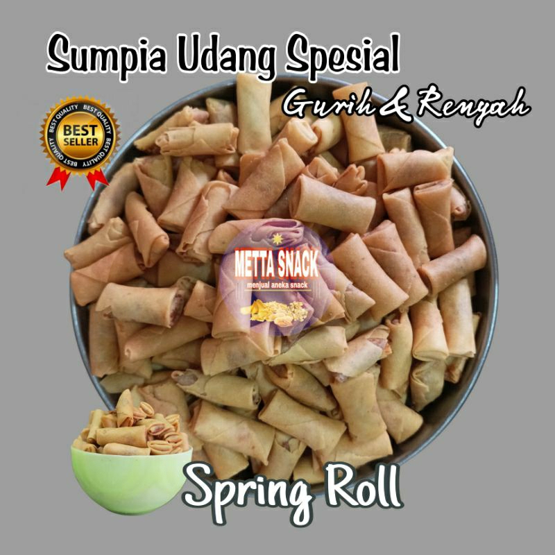 

Sumpia Spring Roll / Sumpia Udang Spesial 250 Gram