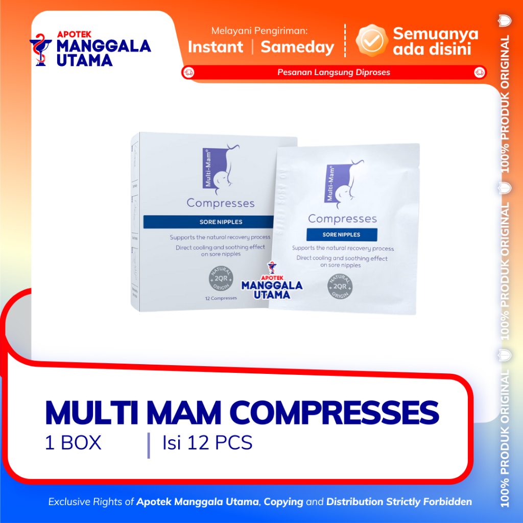 MULTI MAM COMPRESSES PER BOX 12 PCS