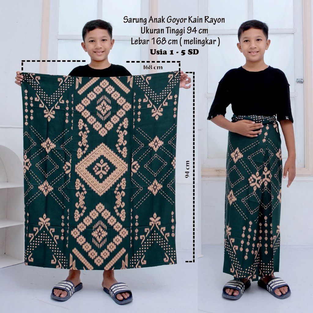SARUNG ANAK SD SMP BALLMON khas pekalongan