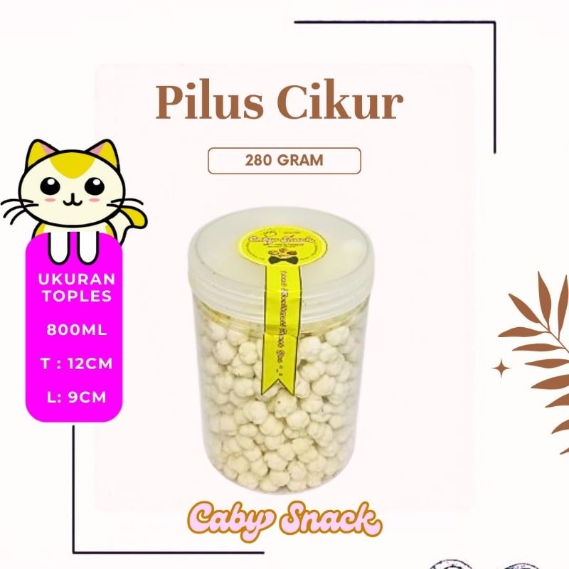 

Caby Snacks pilus Cikur kencur 280gr + free Toples Termurah Dikirim Langsung ke alamat Cod gratis ongkir