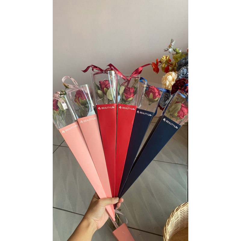 single rose box