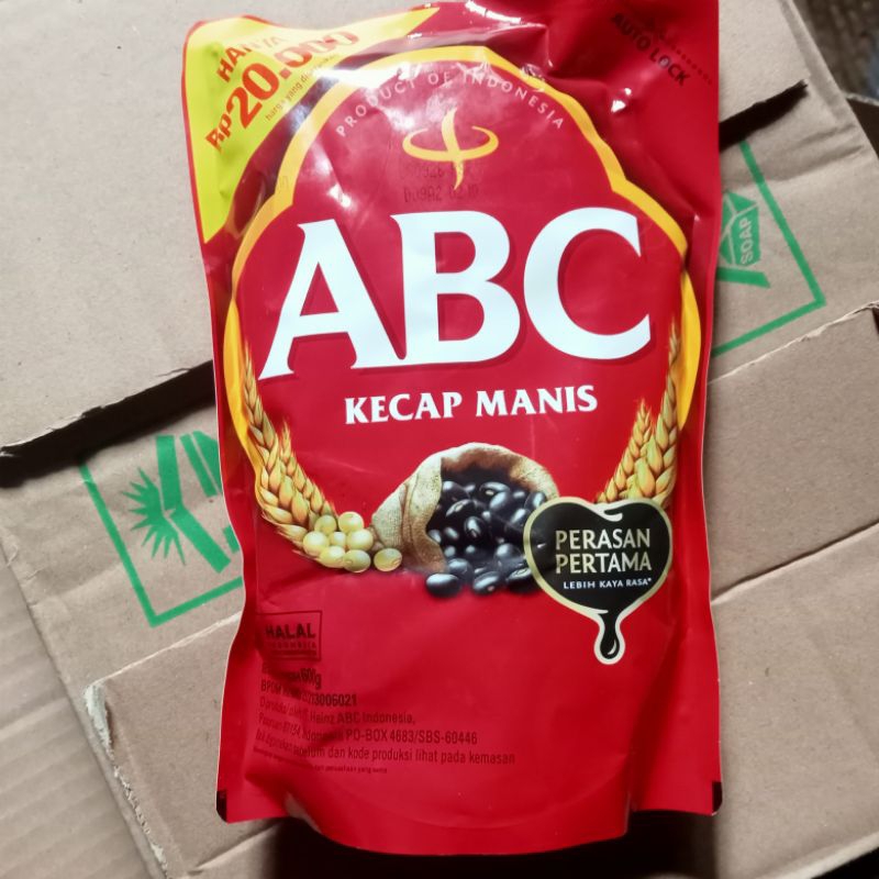 

KECAP MANIS ABC 600G REFILL