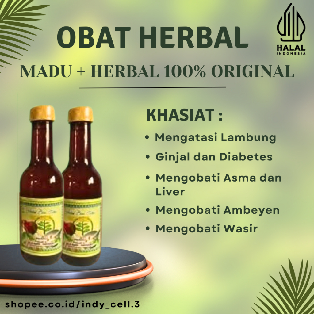 

Obat Herbal Madu Bina Sehat 100% Original Obat Kolestrol Asam Urat Paling Ampuh