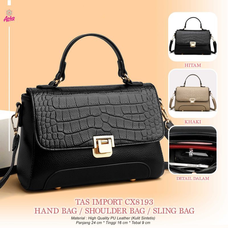 TAS IMPORT // SHOULDER BAG // SLING BAG // ASTA BAG