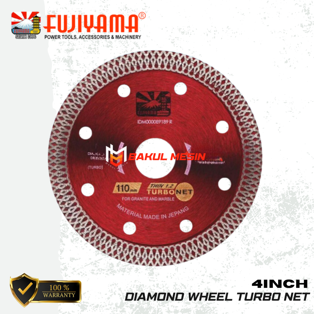 Diamond Wheel Turbo net 4inch Fujiyama