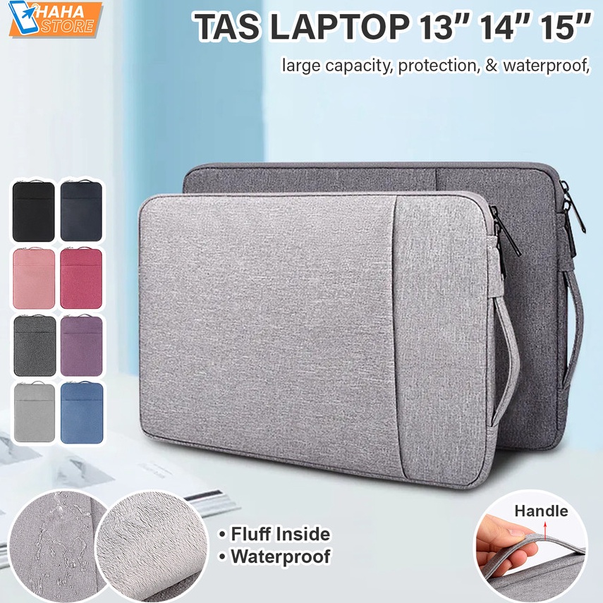 KODE D73E Asus Vivobook 13 14 15 inch Tas Laptop Kerja Sleeve HandBag Soft Case Bag Sarung Casing Ha