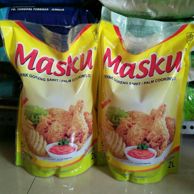 

Minyak goreng masku 2liter