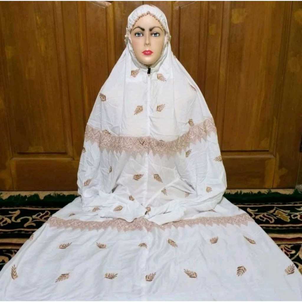 Mukena Terusan Rayon Premium Mukena Terusan Adem Mukena Lajuran Rayon