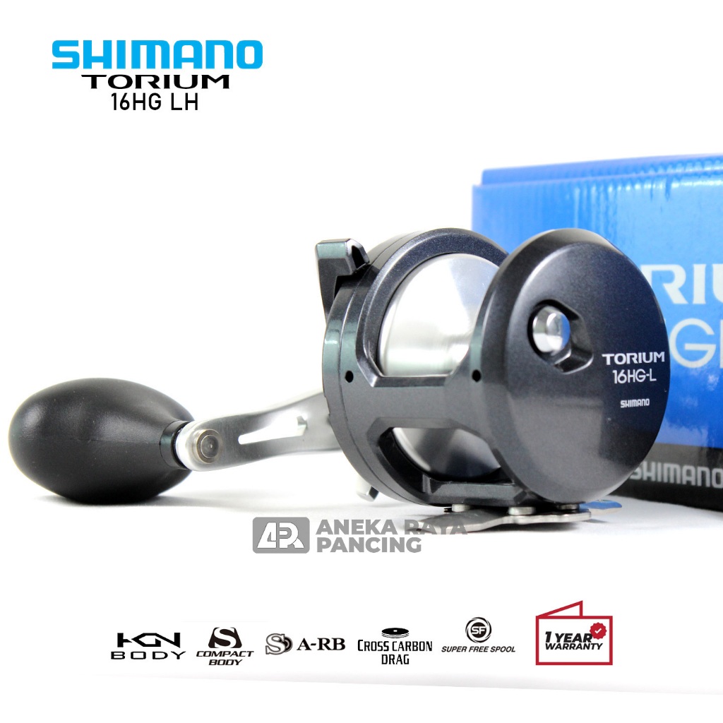 REEL SHIMANO TORIUM | RIL SHIMANO OVERHEAD | Ril Jigging Terbaik | Ril Garansi Resmi Shimano