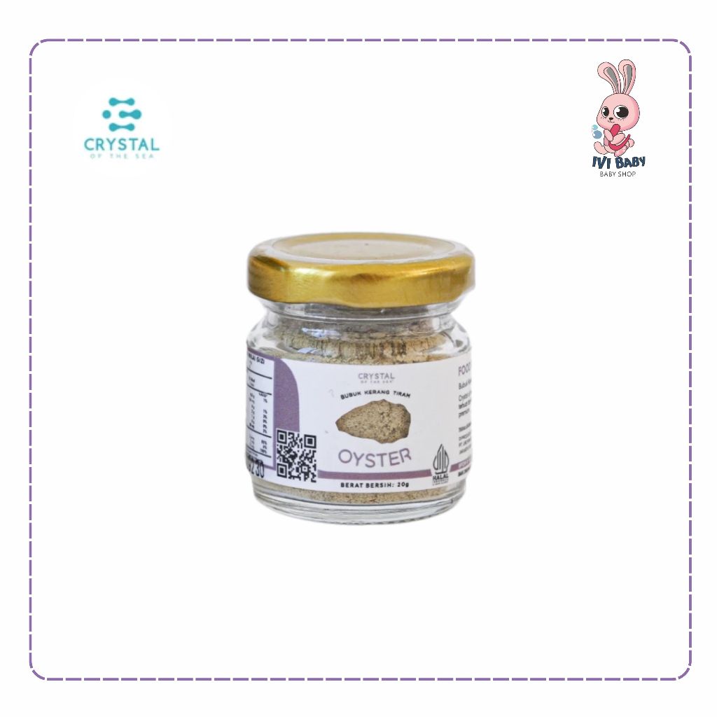 

Crystal Of The Sea Oyster Powder 20gr