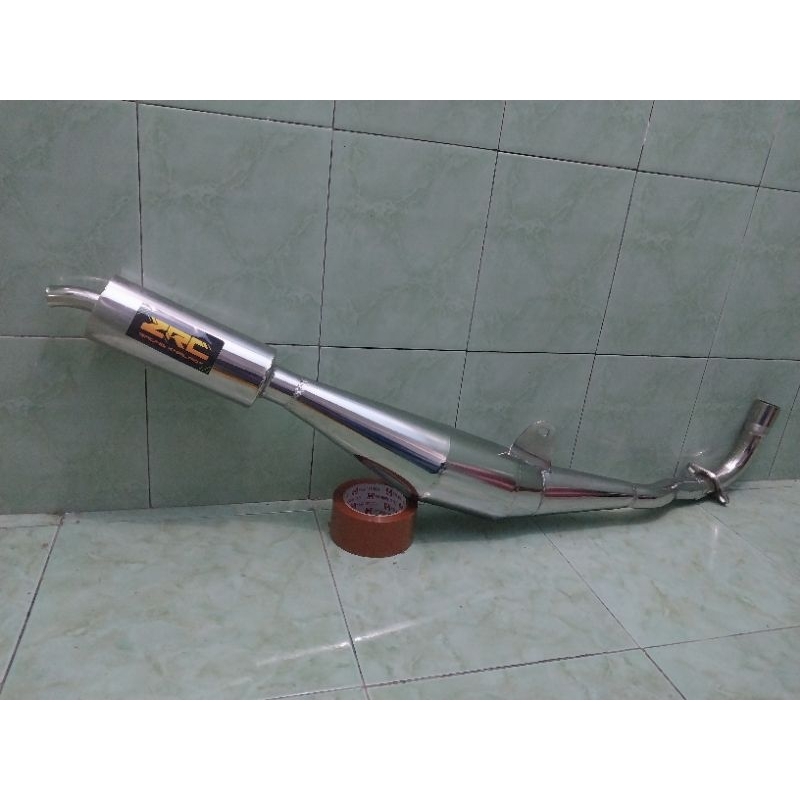 KNALPOT SUZUKI CRYSTAL TUNE PEDAL GEPENG