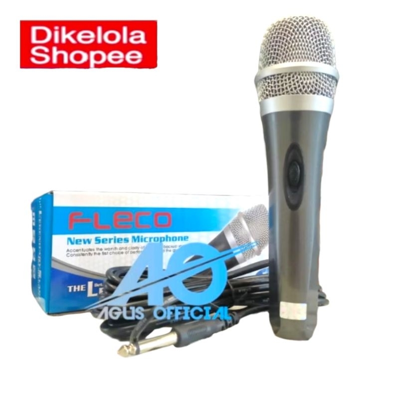 MIC KABEL SUARA JERNIH MICROPHONE KARAOKE KABEL PANJANG 5METER
