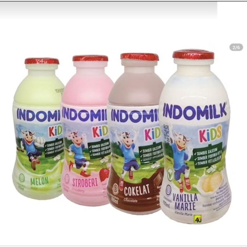 

SUSU INDOMILK BOTOL 190 ML