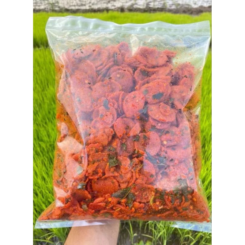 

Lezatoz_Genz Sosreng Sosis Goreng Pedas Viral 250Gr 500Gr 1Kg