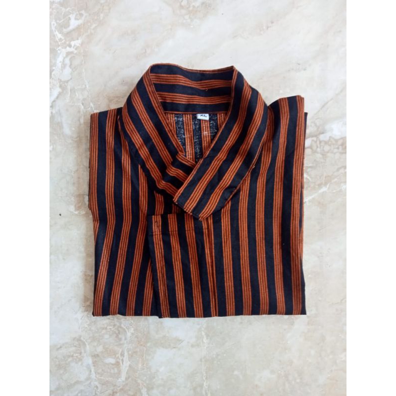 Surjan Lurik Anak Bahan Katun Alusan/Pakaian Tradisional Adat Jawa