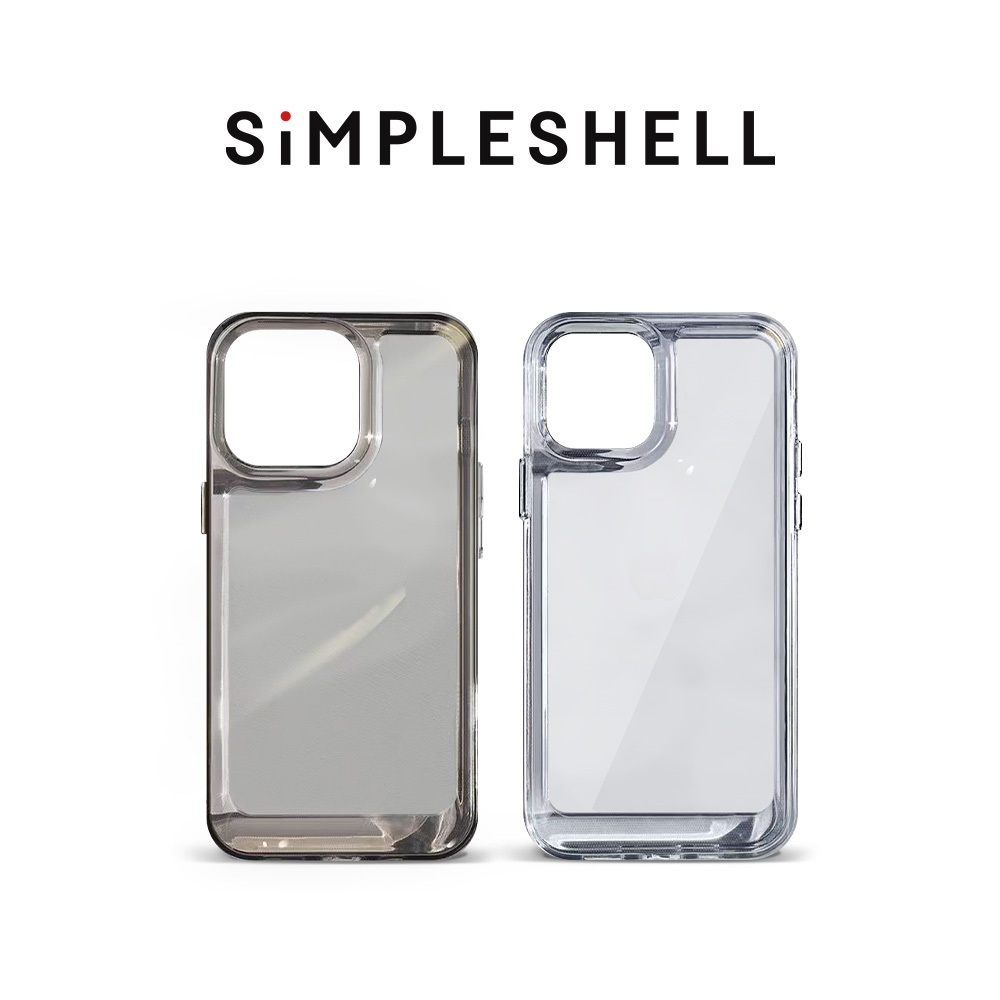 Simpleshell Case iPhone 11 12 13 14 15 16 PRO MAX 7 8 SE 7+ 8+ X XS XR XS MAX Case cangkang luar ang