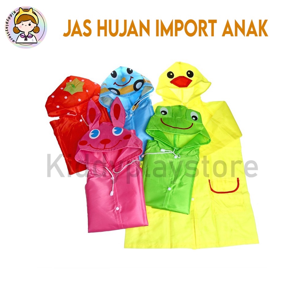 KODE M36H JAS HUJAN ANAK Perempuan Karakter  Jas Hujan Anak Laki Laki Murah