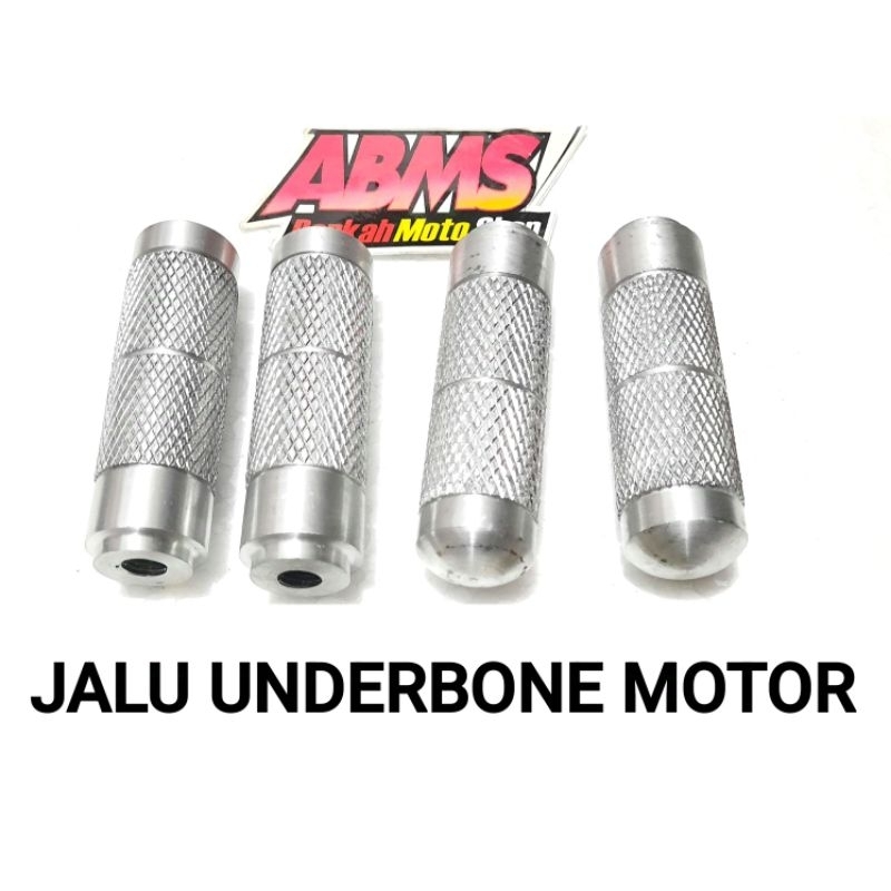 JALU STEP UNDERBONE LUBANG BAUT 12 BAUT 14 JALU UNDERBONE STEP PIJAKAN KAKI UNDERBONE MOTOR JALU