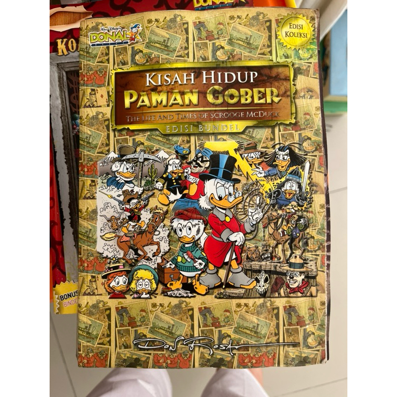 kisah hidup paman gober langka