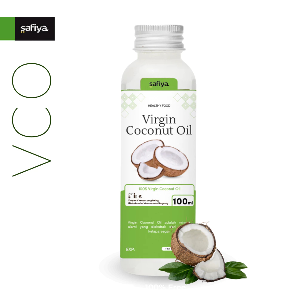 

Virgin Coconut Oil Safiya 100 ML VCO Minyak Kelapa Murni Premium