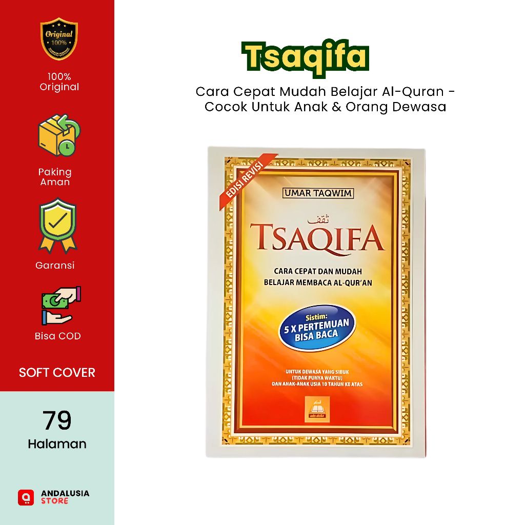 Tsaqifa cara mudah dan cepat belajar membaca alquran Umar Taqwim