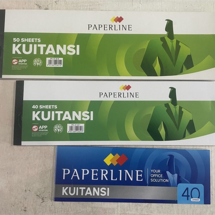 

Paperline Kuitansi 40/50 Sheets