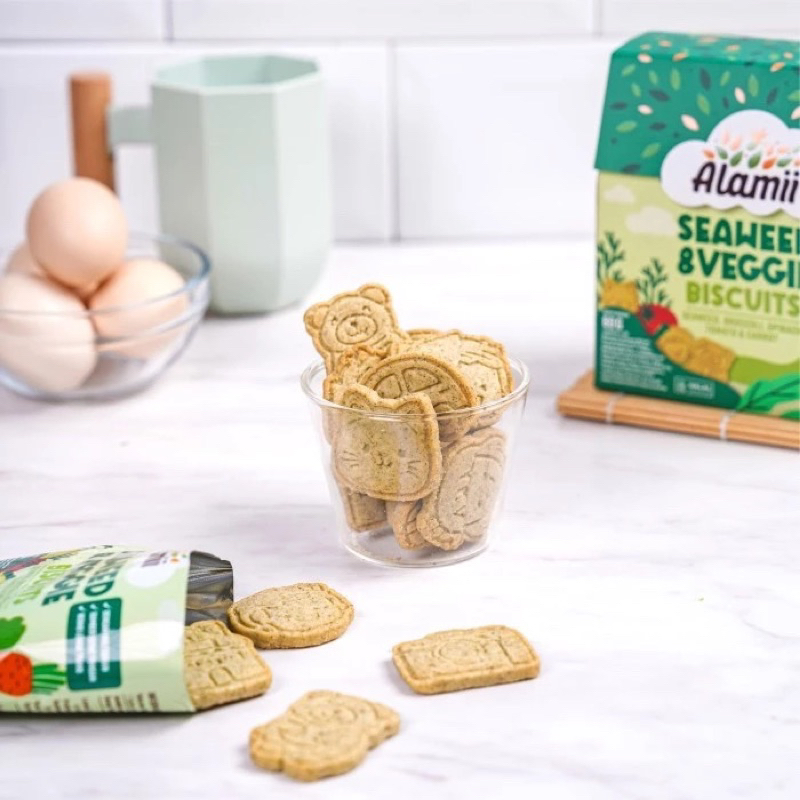 

Alamii Multigrain Biscuits - Biskuit Sehat untuk Anak