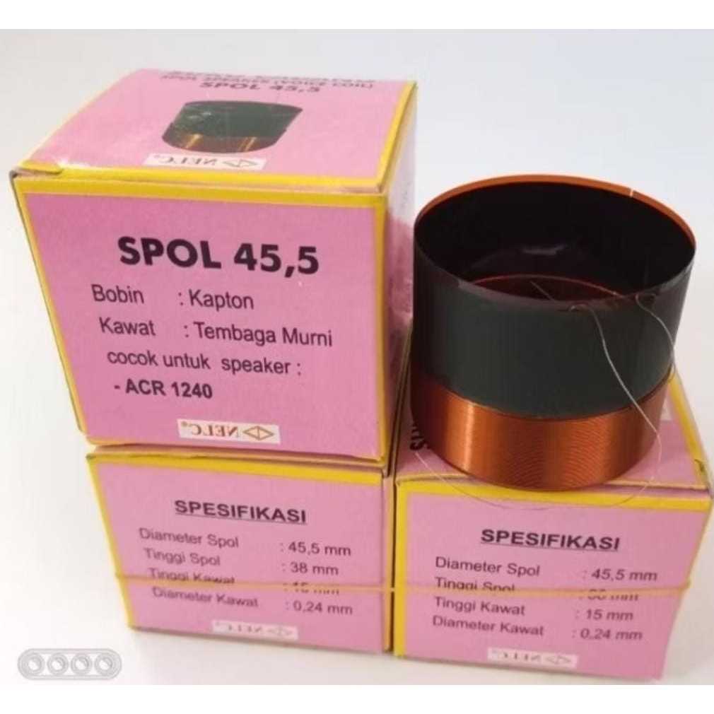 Spul Speaker/Voice coil  45,5mm