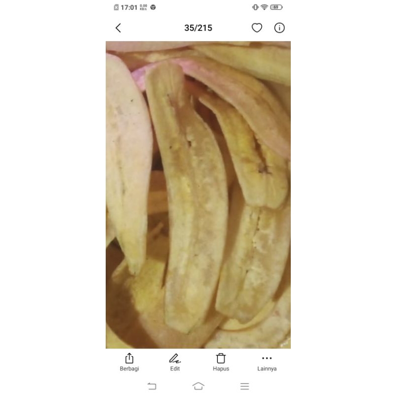 

Keripik pisang ori 250 gr