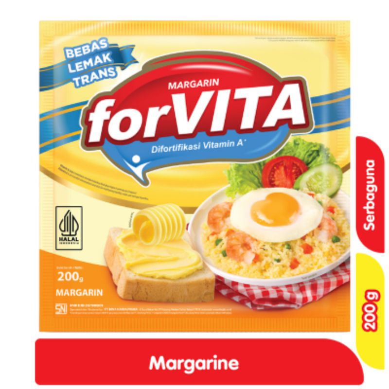 

FORVITA MARGARINE 200 GR